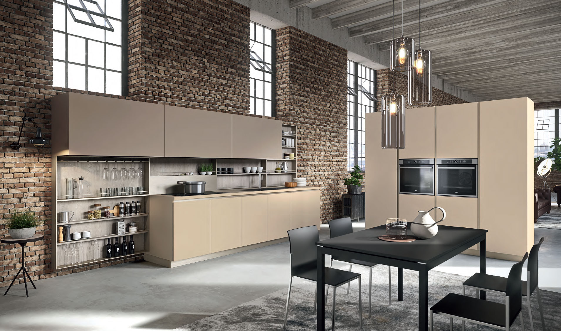 La Cucina E Industrial Chic